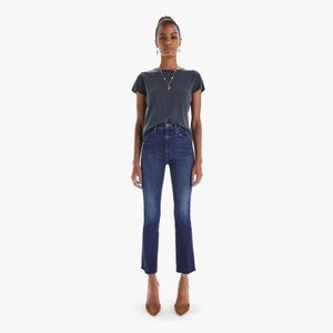 MOTHER Dark Blue Flare Jeans